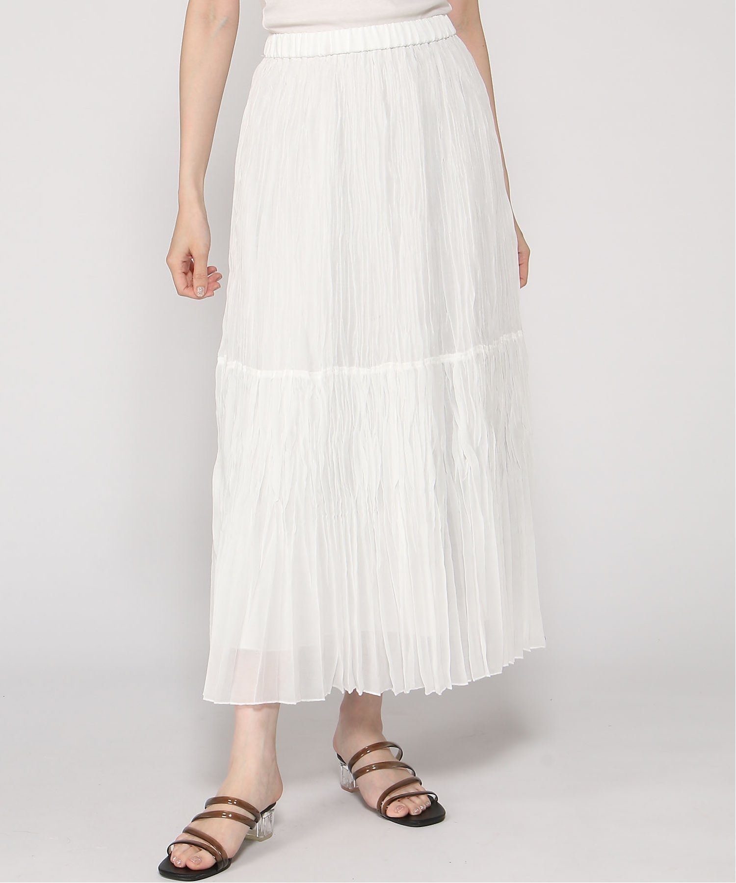 【グレディブリリアン/Gready Brilliant】のGready Brilliant/2_麻調クリンクルマキシ インテリア・キッズ・メンズ・レディースファッション・服の通販 founy(ファニー) 　ファッション　Fashion　レディースファッション　Fashion for Women　ポケット　Pocket, Pocket Detail　OFF|ID: prp329100004962955 ipo3291000000037231506