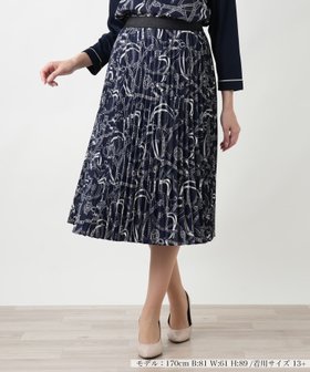 【レリアンプラスハウス/Leilian PLUS HOUSE】の【店頭人気】【ウォッシャブル】プリ-ツスカ-ト 人気、トレンドファッション・服の通販 founy(ファニー) ファッション Fashion レディースファッション Fashion for Women ウォッシャブル Machine Washable エレガント 上品 Elegant チェーン Chain, Chain Strap フィット Fit, Slim Fit プリーツ Pleats, Pleated 人気 Popular, Best Seller |ID:prp329100004962957