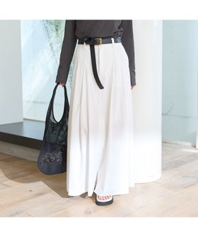 【ルージュヴィフラクレ/Rouge vif la cle】のタックフレアマキシスカート 大人の最旬トレンドファッション＆コーディネート founy(ファウニー) ファッション Fashion レディースファッション Fashion for Women スカート Skirts おすすめ Recommended / Our Picks エレガント 上品 Elegant シンプル Simple, Minimal スニーカー Sneakers, Trainers フレア Flare, Flared マキシ Maxi, Full Length A/W・秋冬 Autumn/Winter |ID:prp329100004962958