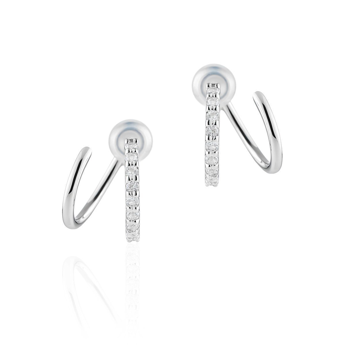 【ヨンドシー/4℃】のシルバー イヤリング 大人の最旬トレンドファッション＆コーディネート founy(ファウニー) 　ファッション　Fashion　レディースファッション　Fashion for Women　ジュエリー　Jewelry　ファッションリング　Fashion Rings　イヤリング・フープ・ドロップタイプ　Hoop, Drop & Clip Earrings　おすすめ　Recommended / Our Picks　イヤリング　Earrings　ギフト プレゼント　Gift / Present　コーティング　Coating, Coated Finish　シルバー　Silver, Metallic Silver　ジュエリー　Jewelry, Accessories　フープ　Hoop, Hoop Earrings　エレガント 上品　Elegant　 other-1|ID: prp329100004962961 ipo3291000000037231524