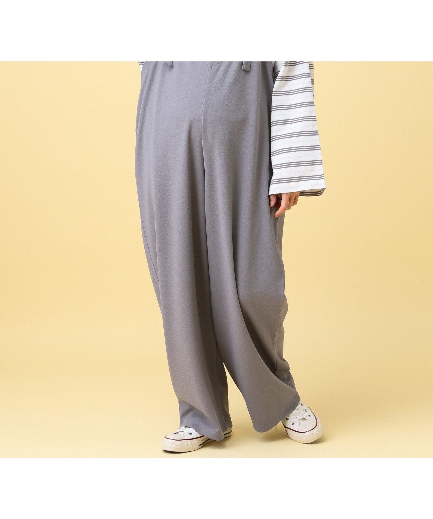 【レプシィム ローリーズファーム/LEPSIM LOWRYS FARM】の【産前・産後対応】マタニティ/2WAYオールインワン インテリア・キッズ・メンズ・レディースファッション・服の通販 founy(ファニー) 　ファッション　Fashion　キッズファッション　Fashion for Kids　ジョーゼット　Georgette, Semi-Sheer Fabric　セレモニー　Ceremony　グレー15|ID: prp329100004962969 ipo3291000000037231559