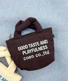 【コーエン/COEN】の【再入荷・新色登場】ロゴ刺繍ミニポーチキーホルダー 大人の最旬トレンドファッション＆コーディネート founy(ファウニー) ファッション Fashion レディースファッション Fashion for Women ポーチ&ミニバッグ Pouches & Mini Bags イエロー Yellow オレンジ Orange キルト Quilt, Quilted Fabric キーホルダー Keychain, Key Holder シルバー Silver, Metallic Silver 人気 Popular, Best Seller フォルム Silhouette, Form ポケット Pocket, Pocket Detail ポーチ Pouch, Small Case リップ Lip, Lip Motif 再入荷 Restock / Back in Stock おすすめ Recommended / Our Picks thumbnail DK.BROWN|ID: prp329100004962979 ipo3291000000037231583