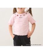 【ナルミヤ オンライン/NARUMIYA ONELINE / KIDS】の【サンリオキャラクターズ】【速乾・UV・型崩れしない】チェリークロミハートTシャツ 人気、トレンドファッション・服の通販 founy(ファニー) ファッション Fashion キッズファッション Fashion for Kids インナー Innerwear ガーリー Girly, Feminine Style コンパクト Compact, Small Size ジャンスカ Jumper Skirt, Pinafore Dress チェリー Cherry, Cherry Pattern デニム Denim, Jeans Material プリント Print, Printed Pattern thumbnail ライトピンク|ID: prp329100004962983 ipo3291000000037231613