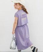 【デビロック/devirock / KIDS】の後ろ姿もかわいい 綿100% バックデザイン 半袖ワンピース 子供服 キッズ 女の子 26SS 人気、トレンドファッション・服の通販 founy(ファニー) ファッション Fashion キッズファッション Fashion for Kids ワンピース Dresses カラフル Colorful Design スニーカー Sneakers, Trainers トレンド Trend, Trending Now プリント Print, Printed Pattern 半袖 Short Sleeve, Half Sleeve おすすめ Recommended / Our Picks 2026年 2026 2026春夏・S/S Spring/Summer 2026 SS26 thumbnail Gバイオレット|ID: prp329100004962985 ipo3291000000037231629