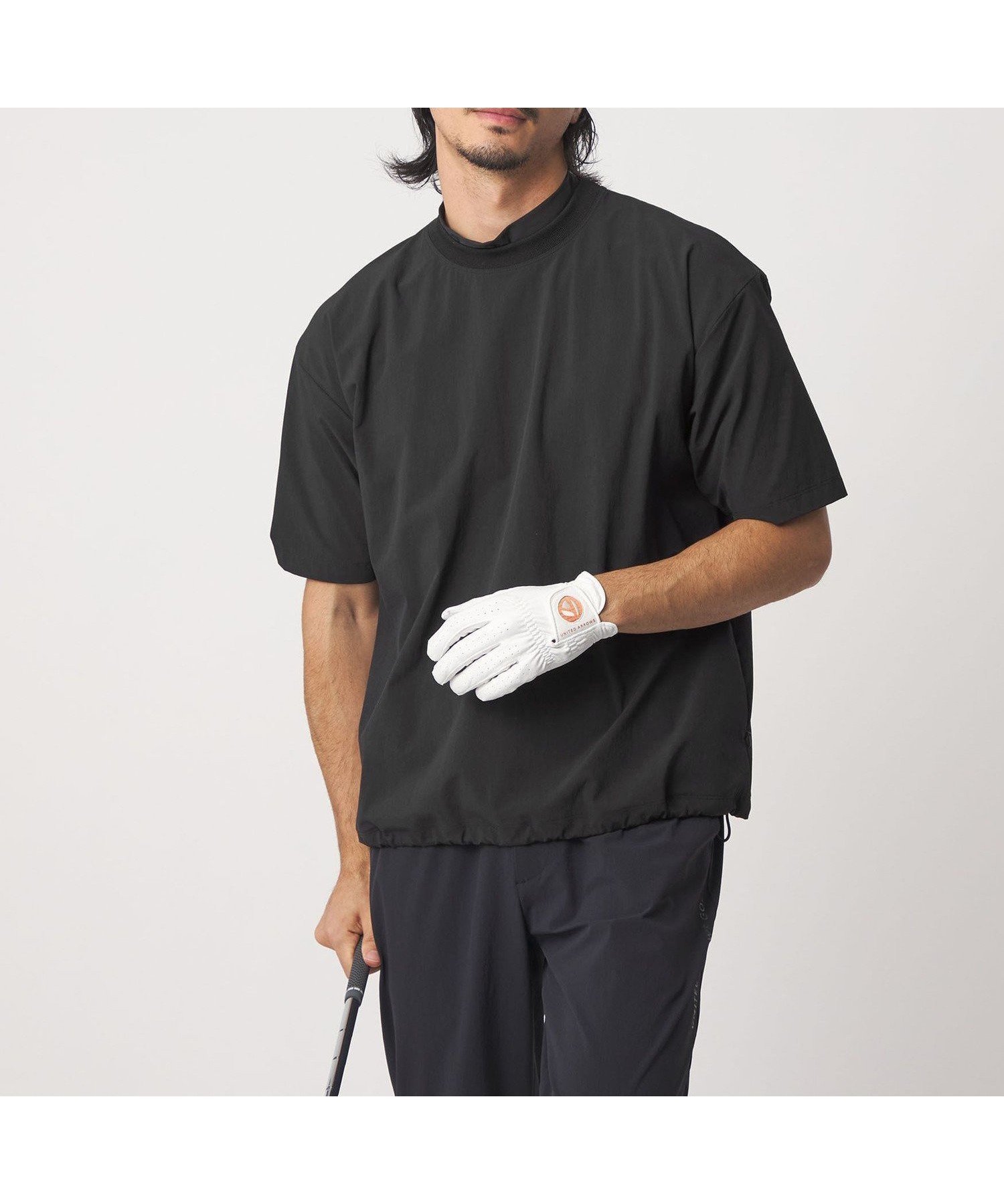 【ユナイテッドアローズ/UNITED ARROWS / MEN】のメンズ 360°マスター ショートスリーブ プルオーバー 撥水 ストレッチ 人気、トレンドファッション・服の通販 founy(ファニー) 　ファッション　Fashion　メンズファッション　Fashion for Men　トップス・カットソー　Cut & Sew Tops　インナー　Innerwear　ショルダー　Shoulder, Shoulder Strap　ショート　Short, Short Length　シンプル　Simple, Minimal　スタンド　Stand Collar, Upright Stand　ストレッチ　Stretch, Stretchy Fabric　スポーツ　Sports, Activewear　スリム　Slim, Slim Fit　スリーブ　Sleeve, Long Sleeve / Short Sleeve　トレンド　Trend, Trending Now　ドロップ　Drop Shoulder, Dropped Style　ドローコード　Drawcord, Drawstring Cord　パフォーマンス　Performance, Active Function　フィット　Fit, Slim Fit　ブルゾン　Blouson, Bomber Jacket　ポケット　Pocket, Pocket Detail　ポロシャツ　Polo Shirt, Collared Tee　メンズ　Men's, Menswear　モックネック　Mock Neck, Short Turtleneck　ラウンド　Round, Round Neck　リラックス　Relax, Relaxed Fit　ロング　Long, Long-Length　おすすめ　Recommended / Our Picks　 other-1|ID: prp329100004962987 ipo3291000000037231634