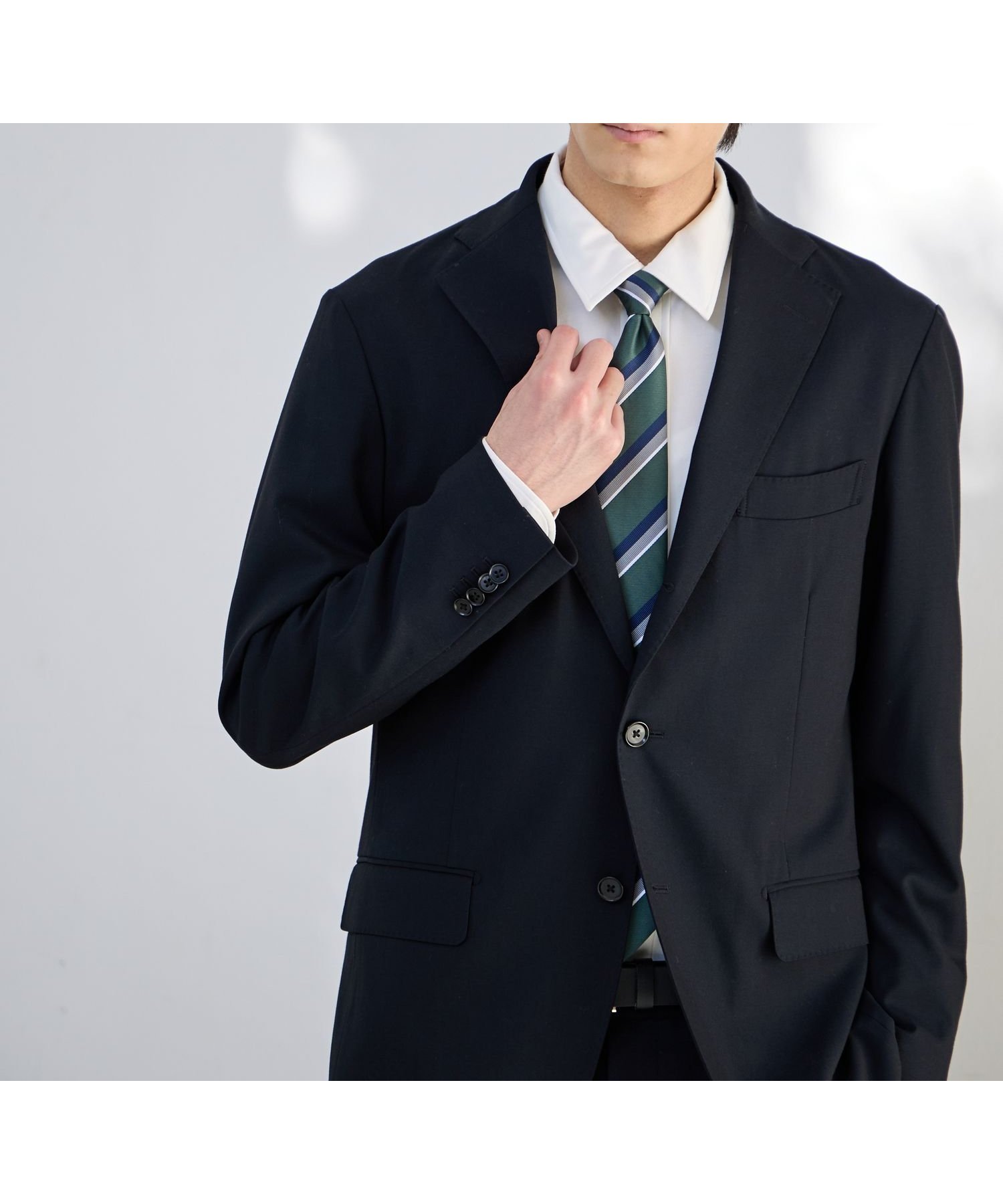 【グローバルワーク/GLOBAL WORK / MEN】のストレッチTWジャケット/Salon de GW/600867 インテリア・キッズ・メンズ・レディースファッション・服の通販 founy(ファニー) 　ファッション　Fashion　メンズファッション　Fashion for Men　ショルダー　Shoulder, Shoulder Strap　ジャケット　Jacket, Outerwear　ストレッチ　Stretch, Stretchy Fabric　スリム　Slim, Slim Fit　セットアップ　Set-Up, Coordinated Outfit　ドレス　Dress, One-Piece　定番　Standard, Basic Item　ハンド　Hand, Handmade　パターン　Pattern, Design Print　フラップ　Flap, Flap Pocket　フロント　Front, Front Design　ベーシック　Basic, Essential　ワーク　Workwear, Utility Style　おすすめ　Recommended / Our Picks　エレガント 上品　Elegant　ビジネス 仕事 通勤　Business / Work / Commuting　ネイビー88|ID: prp329100004962990 ipo3291000000037231664