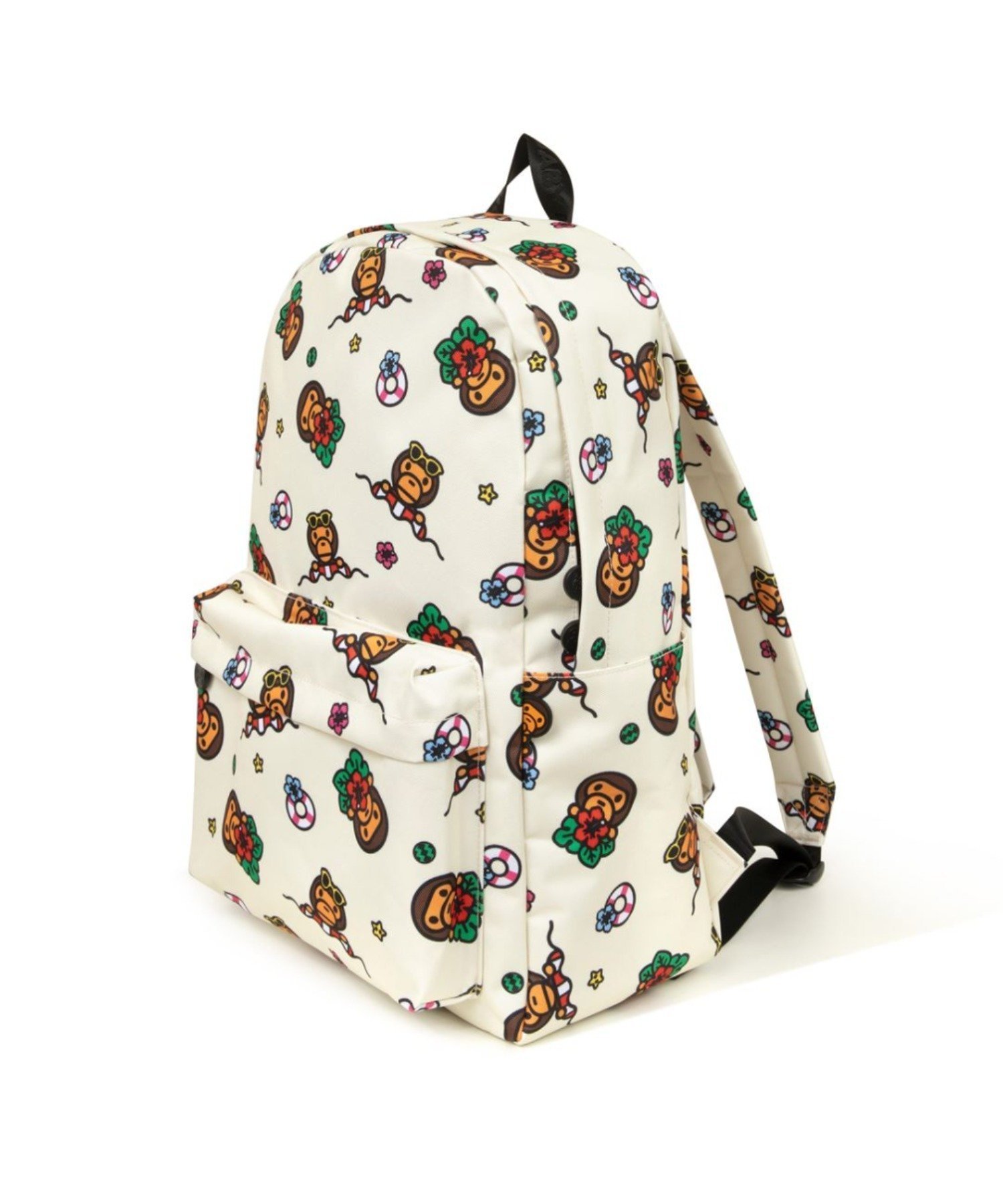 【アベイシングエイプ/A BATHING APE / MEN】のBABY MILO LARGE BACKPACK #1 インテリア・キッズ・メンズ・レディースファッション・服の通販 founy(ファニー) 　ファッション　Fashion　メンズファッション　Fashion for Men　ポケット　Pocket, Pocket Detail　IVORY|ID: prp329100004962992 ipo3291000000037231670