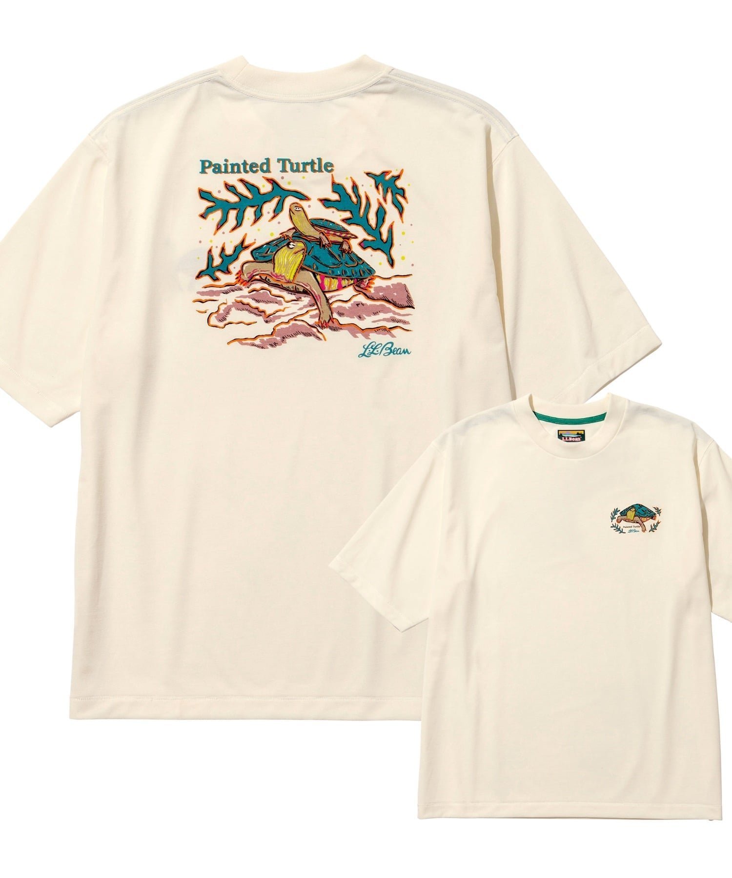 【エルエルビーン/L.L.Bean / MEN】の【JAPAN EDITION】ドーバー・フォックスクロフト・ショートスリーブ・ティ インテリア・キッズ・メンズ・レディースファッション・服の通販 founy(ファニー) 　ファッション　Fashion　メンズファッション　Fashion for Men　クラシック　Classic, Timeless Style　グラフィック　Graphic, Graphic Design　コレクション　Collection, Seasonal Line　トレンド　Trend, Trending Now　フィット　Fit, Slim Fit　プリント　Print, Printed Pattern　Painted Turtle|ID: prp329100004962993 ipo3291000000037231675