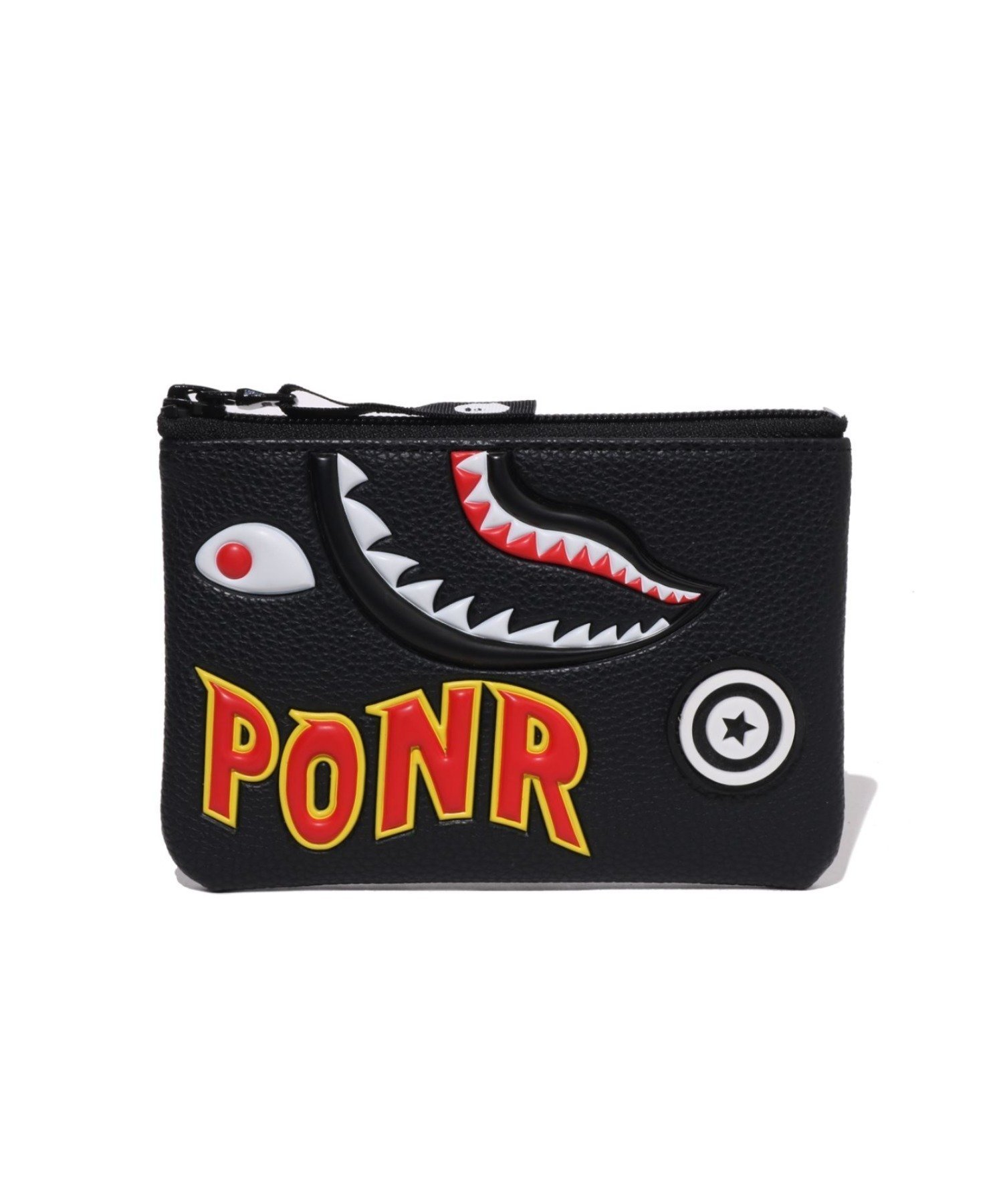 【アベイシングエイプ/A BATHING APE / MEN】の2ND SHARK MINI WALLET インテリア・キッズ・メンズ・レディースファッション・服の通販 founy(ファニー) 　ファッション　Fashion　メンズファッション　Fashion for Men　おすすめ　Recommended / Our Picks　ギフト プレゼント　Gift / Present　モチーフ　Motif, Design Theme　BLACK|ID: prp329100004963004 ipo3291000000037231721