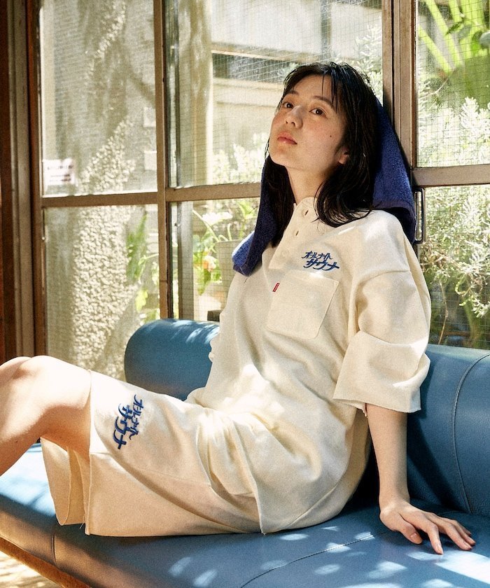 【フリークスストア/FREAK'S STORE】の別注 KANNAIGI by Healthknit/裏毛/館内着/ヘルスニット インテリア・キッズ・メンズ・レディースファッション・服の通販 founy(ファニー) 　ファッション　Fashion　レディースファッション　Fashion for Women　トップス・カットソー　Cut & Sew Tops　ニット　Knit Tops & Sweaters　ストライプ　Stripe, Striped Pattern　セットアップ　Set-Up, Coordinated Outfit　ドローコード　Drawcord, Drawstring Cord　定番　Standard, Basic Item　人気　Popular, Best Seller　ボーダー　Border, Stripe　ポケット　Pocket, Pocket Detail　別注　Limited Edition, Custom Order　S/S・春夏　SS, Spring/Summer, Warm Season　おすすめ　Recommended / Our Picks　お家時間・ステイホーム　Stay Home / At Home　夏　Summer　2026年　2026　2026春夏・S/S　Spring/Summer 2026 SS26　オフホワイト|ID: prp329100004963007 ipo3291000000037231736