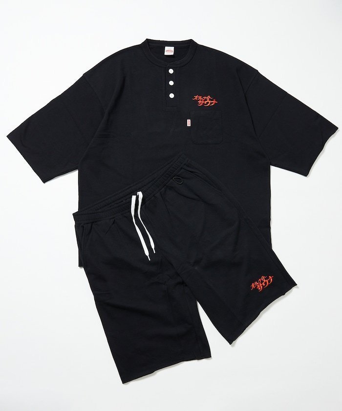 【フリークスストア/FREAK'S STORE】の別注 KANNAIGI by Healthknit/裏毛/館内着/ヘルスニット インテリア・キッズ・メンズ・レディースファッション・服の通販 founy(ファニー) 　ファッション　Fashion　レディースファッション　Fashion for Women　トップス・カットソー　Cut & Sew Tops　ニット　Knit Tops & Sweaters　ストライプ　Stripe, Striped Pattern　セットアップ　Set-Up, Coordinated Outfit　ドローコード　Drawcord, Drawstring Cord　定番　Standard, Basic Item　人気　Popular, Best Seller　ボーダー　Border, Stripe　ポケット　Pocket, Pocket Detail　別注　Limited Edition, Custom Order　S/S・春夏　SS, Spring/Summer, Warm Season　おすすめ　Recommended / Our Picks　お家時間・ステイホーム　Stay Home / At Home　夏　Summer　2026年　2026　2026春夏・S/S　Spring/Summer 2026 SS26　ブラック|ID: prp329100004963007 ipo3291000000037231738