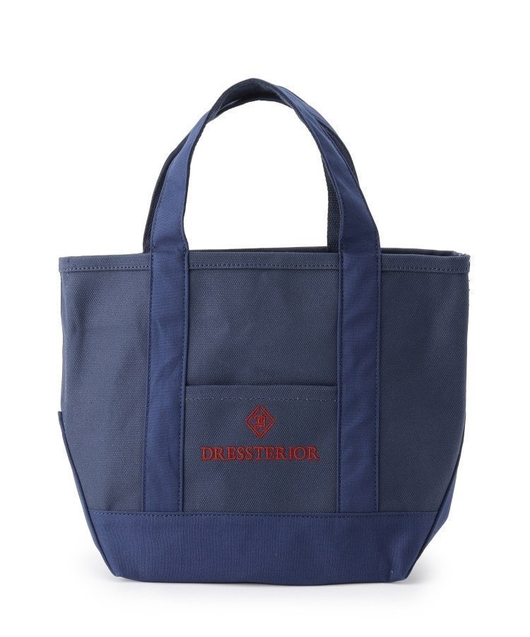 【ドレステリア/DRESSTERIOR / MEN】のキャンバスミニトート インテリア・キッズ・メンズ・レディースファッション・服の通販 founy(ファニー) 　ファッション　Fashion　メンズファッション　Fashion for Men　キャンバス　Canvas, Canvas Fabric　スマート　Smart, Elegant　トリミング　Trimming, Decorative Edge　ドレス　Dress, One-Piece　ポケット　Pocket, Pocket Detail　エレガント 上品　Elegant　定番　Standard, Basic Item　ネイビー|ID: prp329100004963010 ipo3291000000037231759