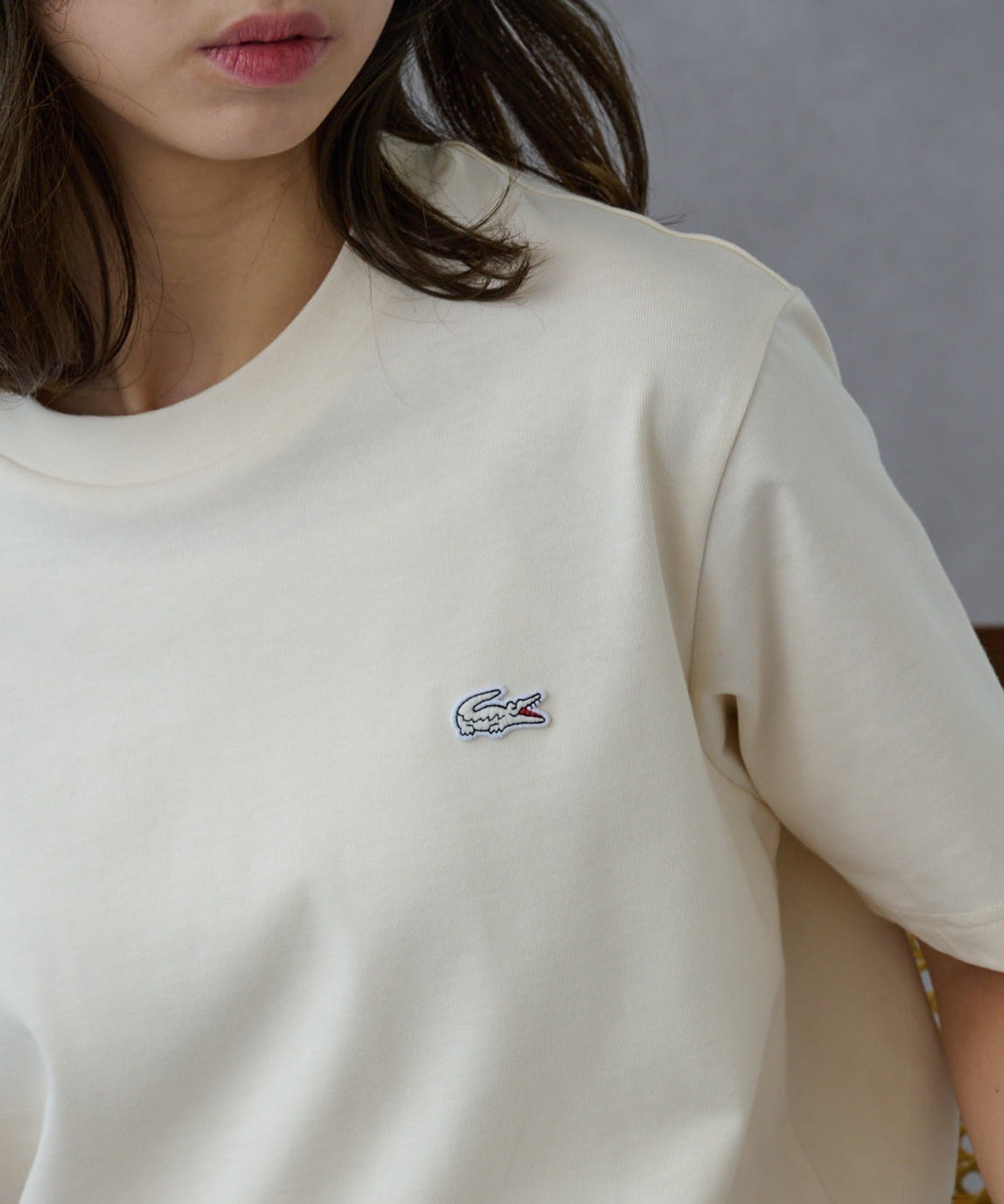【カセットチャート/Cassette Chart】のLACOSTE/ラコステ/ワンポイントロゴTシャツ インテリア・キッズ・メンズ・レディースファッション・服の通販 founy(ファニー) 　ファッション　Fashion　レディースファッション　Fashion for Women　トップス・カットソー　Cut & Sew Tops　シャツ・ブラウス・オフィスカジュアル　Elegant Blouses & Button-Ups　ロングTシャツ・Tシャツ　Longline T-Shirts & Tees　カーゴパンツ　Cargo Pants, Utility Pants　キャップ　Cap, Baseball Cap　サマー　Summer, Summer Style　サングラス　Sunglasses, Shades　シンプル　Simple, Minimal　スタイリッシュ　Stylish, Fashionable　デニム　Denim, Jeans Material　トレンド　Trend, Trending Now　定番　Standard, Basic Item　ハーフ　Half, Half-Length　フィット　Fit, Slim Fit　フランス　France, French　フレンチ　French, French Style　プレミアム　Premium, High-End　ボトム　Bottoms, Lower Wear　ポロシャツ　Polo Shirt, Collared Tee　メンズ　Men's, Menswear　ワンポイント　One Point, Statement Accent　再入荷　Restock / Back in Stock　おすすめ　Recommended / Our Picks　夏　Summer　スーツケース キャリーケース　Suitcase / Carry Case　スマホショルダーバッグ　Smartphone Shoulder Bag　ビジネス 仕事 通勤　Business / Work / Commuting　IVR|ID: prp329100004963019 ipo3291000000037231791