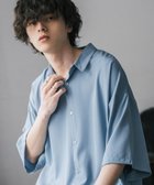 【ロッキーモンロー/Rocky Monroe】の新色追加 接触冷感 とろみビッグシルエット半袖シャツ 大人の最旬トレンドファッション＆コーディネート founy(ファウニー) ファッション Fashion レディースファッション Fashion for Women トップス・カットソー Cut & Sew Tops シャツ・ブラウス・オフィスカジュアル Elegant Blouses & Button-Ups インナー Innerwear シルク Silk, 100% Silk シンプル Simple, Minimal ストレッチ Stretch, Stretchy Fabric スリット Slit, Slit Detail とろみ Fluid, Flowy Fabric ドレープ Drape, Draping Fabric 定番 Standard, Basic Item ノースリーブ Sleeveless, No-Sleeve バランス Balance, Style Balance ビッグ Big, Oversized ベーシック Basic, Essential 半袖 Short Sleeve, Half Sleeve リラックス Relax, Relaxed Fit レギュラー Regular, Standard Fit ワイド Wide, Wide Fit S/S・春夏 SS, Spring/Summer, Warm Season 再入荷 Restock / Back in Stock おすすめ Recommended / Our Picks 夏 Summer 2026年 2026 2026春夏・S/S Spring/Summer 2026 SS26 thumbnail L.ブルー|ID: prp329100004963060 ipo3291000000037231968