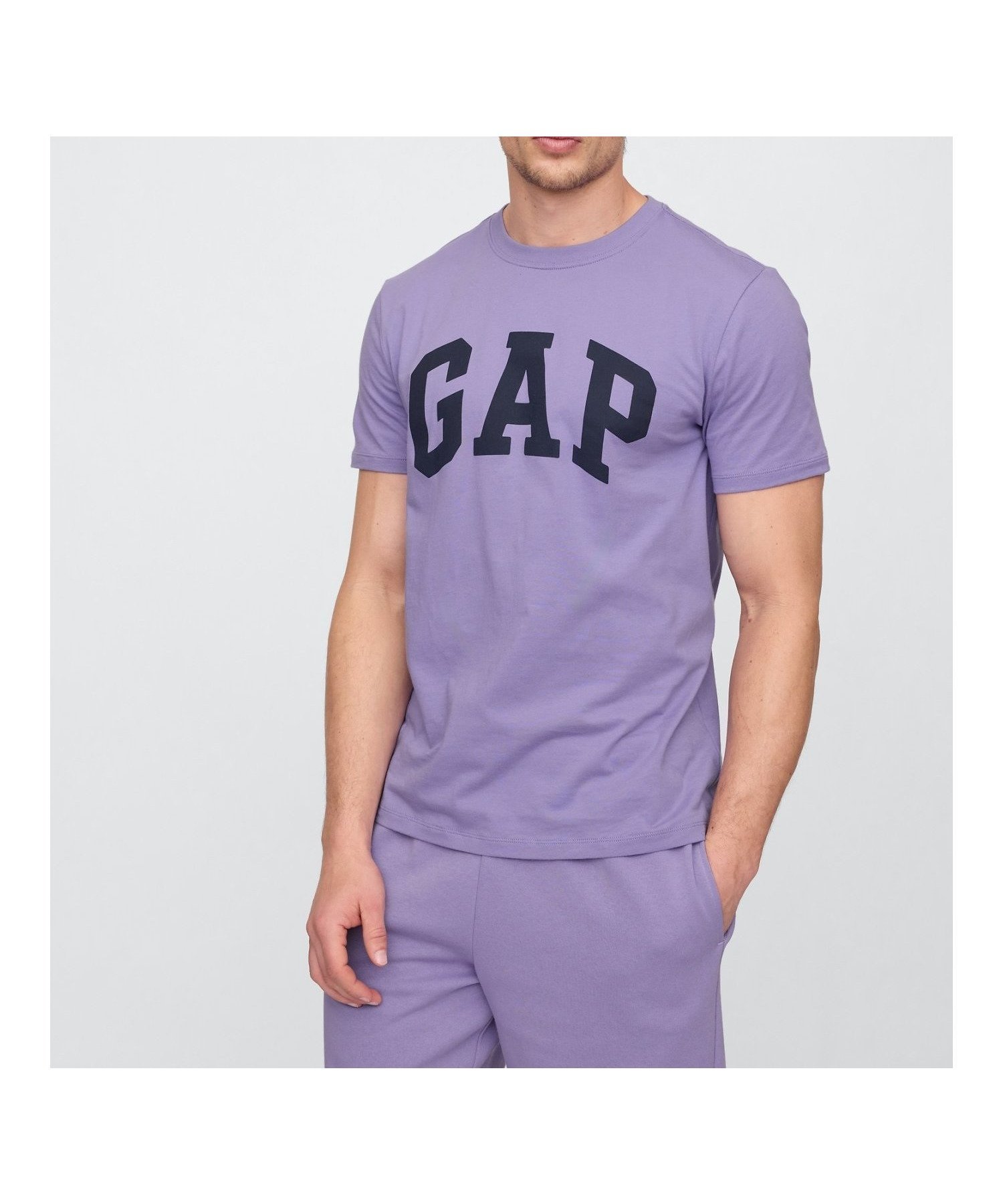 【ギャップ/GAP】のエブリディ ソフト GAPロゴTシャツ(ユニセックス) インテリア・キッズ・メンズ・レディースファッション・服の通販 founy(ファニー) 　ファッション　Fashion　レディースファッション　Fashion for Women　トップス・カットソー　Cut & Sew Tops　シャツ・ブラウス・オフィスカジュアル　Elegant Blouses & Button-Ups　ロングTシャツ・Tシャツ　Longline T-Shirts & Tees　ストレート　Straight, Straight Cut　フィット　Fit, Slim Fit　フロント　Front, Front Design　リラックス　Relax, Relaxed Fit　半袖　Short Sleeve, Half Sleeve　WISTERIA_BLOSSOM|ID: prp329100004963093 ipo3291000000037232170