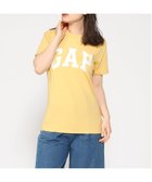 【ギャップ/GAP】のエブリディ ソフト GAPロゴTシャツ(ユニセックス) 大人の最旬トレンドファッション＆コーディネート founy(ファウニー) ファッション Fashion レディースファッション Fashion for Women トップス・カットソー Cut & Sew Tops シャツ・ブラウス・オフィスカジュアル Elegant Blouses & Button-Ups ロングTシャツ・Tシャツ Longline T-Shirts & Tees ストレート Straight, Straight Cut フィット Fit, Slim Fit フロント Front, Front Design リラックス Relax, Relaxed Fit 半袖 Short Sleeve, Half Sleeve thumbnail FRENCH_ALMOND|ID: prp329100004963093 ipo3291000000037232176