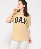 【ギャップ/GAP】のエブリディ ソフト GAPロゴTシャツ(ユニセックス) 大人の最旬トレンドファッション＆コーディネート founy(ファウニー) ファッション Fashion レディースファッション Fashion for Women トップス・カットソー Cut & Sew Tops シャツ・ブラウス・オフィスカジュアル Elegant Blouses & Button-Ups ロングTシャツ・Tシャツ Longline T-Shirts & Tees ストレート Straight, Straight Cut フィット Fit, Slim Fit フロント Front, Front Design リラックス Relax, Relaxed Fit 半袖 Short Sleeve, Half Sleeve thumbnail TAOS_TAUPE_15-1119_TCX|ID: prp329100004963093 ipo3291000000037232179