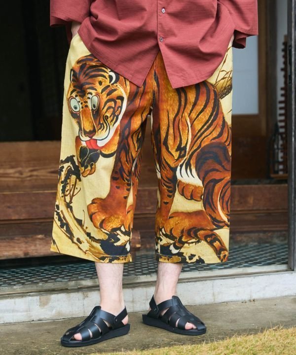 【その他のブランド/Other】の【カヤ】倭の絵メンズパンツ インテリア・キッズ・メンズ・レディースファッション・服の通販 founy(ファニー) https://founy.com/ ファッション Fashion メンズファッション Fashion for Men ボトムス Bottoms メンズ Men's, Menswear リラックス Relax, Relaxed Fit |ID: prp329100004963098 ipo3291000000037232196