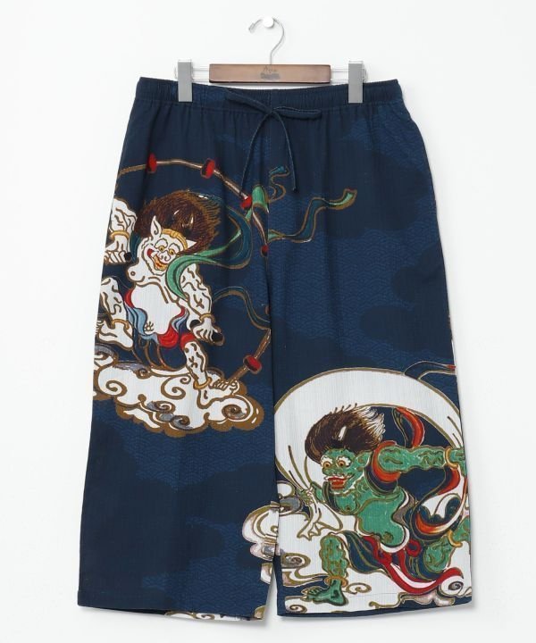 【その他のブランド/Other】の【カヤ】倭の絵メンズパンツ インテリア・キッズ・メンズ・レディースファッション・服の通販 founy(ファニー) 　ファッション　Fashion　メンズファッション　Fashion for Men　ボトムス　Bottoms　メンズ　Men's, Menswear　リラックス　Relax, Relaxed Fit　ダークネイビー|ID: prp329100004963098 ipo3291000000037232199