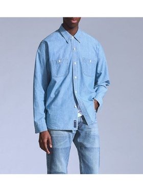 【リーバイス/Levis / MEN】のBLUETAB(TM) シャンブレーワークシャツ 人気、トレンドファッション・服の通販 founy(ファニー) ファッション Fashion メンズファッション Fashion for Men コレクション Collection, Seasonal Line デニム Denim, Jeans Material プレミアム Premium, High-End モダン Modern, Contemporary ワーク Workwear, Utility Style 夏 Summer 春 Spring S/S・春夏 SS, Spring/Summer, Warm Season |ID:prp329100004963107