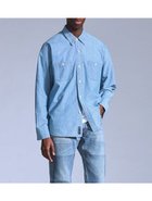 【リーバイス/Levis / MEN】のBLUETAB(TM) シャンブレーワークシャツ 人気、トレンドファッション・服の通販 founy(ファニー) ファッション Fashion メンズファッション Fashion for Men コレクション Collection, Seasonal Line デニム Denim, Jeans Material プレミアム Premium, High-End モダン Modern, Contemporary ワーク Workwear, Utility Style 夏 Summer 春 Spring S/S・春夏 SS, Spring/Summer, Warm Season thumbnail Light Indigo - Worn In|ID: prp329100004963107 ipo3291000000037232233