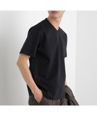 【ナノ ユニバース/nano universe / MEN】のジャケTプレミアム Vネック 半袖 人気、トレンドファッション・服の通販 founy(ファニー) ファッション Fashion メンズファッション Fashion for Men インナー Innerwear シルク Silk, 100% Silk シルケット Silket, Silky Cotton ジャケット Jacket, Outerwear スタンダード Standard, Basic スマート Smart, Elegant スーツ Suit, Formalwear 定番 Standard, Basic Item バランス Balance, Style Balance フェイス Face, Facial Design フォーマル Formal, Dressy プリント Print, Printed Pattern プレミアム Premium, High-End 半袖 Short Sleeve, Half Sleeve 無地 Plain, Solid Color ビジネス 仕事 通勤 Business / Work / Commuting 2026年 2026 2026春夏・S/S Spring/Summer 2026 SS26 thumbnail ブラック|ID: prp329100004963115 ipo3291000000037232265