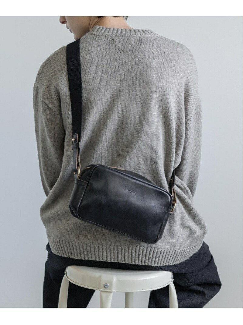 【ロッキーモンロー/Rocky Monroe / MEN】の日本製/国産牛革スクエアショルダーバッグ インテリア・キッズ・メンズ・レディースファッション・服の通販 founy(ファニー) 　ファッション　Fashion　メンズファッション　Fashion for Men　バッグ　Bags　コンパクト　Compact, Small Size　ショルダー　Shoulder, Shoulder Strap　スクエア　Square, Square Shape　財布　Wallet, Purse　ダブル　Double, Double-Breasted　ダメージ　Distressed, Destroyed　定番　Standard, Basic Item　フィット　Fit, Slim Fit　ポケット　Pocket, Pocket Detail　ポーチ　Pouch, Small Case　メンズ　Men's, Menswear　再入荷　Restock / Back in Stock　おすすめ　Recommended / Our Picks　日本製　Made In Japan　ブラック|ID: prp329100004963117 ipo3291000000037232274