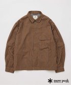 【ジャーナルスタンダード/JOURNAL STANDARD / MEN】のsnow peak / スノーピーク 別注 チェック ユーティリティ シャツ 人気、トレンドファッション・服の通販 founy(ファニー) ファッション Fashion メンズファッション Fashion for Men アウトドア Outdoor Clothing 春 Spring クロップド Cropped, Short Length ショート Short, Short Length スリーブ Sleeve, Long Sleeve / Short Sleeve チェック Check, Plaid, Tartan テーパード Tapered, Tapered Pants バランス Balance, Style Balance ボトム Bottoms, Lower Wear 別注 Limited Edition, Custom Order モダン Modern, Contemporary ロング Long, Long-Length ワイド Wide, Wide Fit 夏 Summer thumbnail ブラウン A|ID: prp329100004963124 ipo3291000000037232304