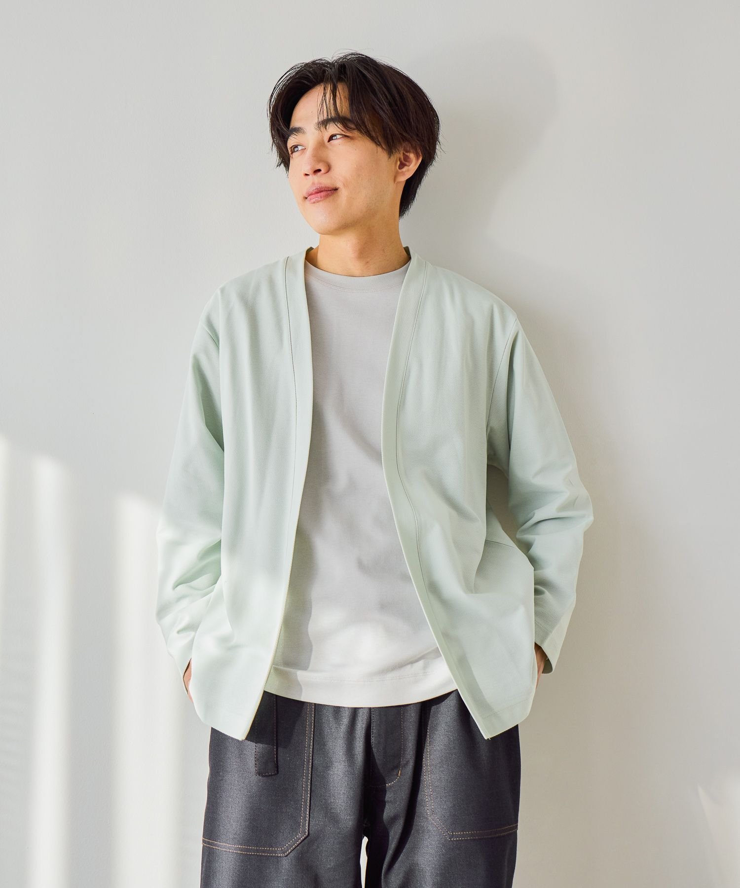 【グローバルワーク/GLOBAL WORK / MEN】のリッチクリーンカーデ/580763 人気、トレンドファッション・服の通販 founy(ファニー) 　ファッション　Fashion　メンズファッション　Fashion for Men　おすすめ　Recommended / Our Picks　カーディガン　Cardigan, Knitwear　シルク　Silk, 100% Silk　シルケット　Silket, Silky Cotton　シンプル　Simple, Minimal　ジャケット　Jacket, Outerwear　ツイル　Twist, Twisted Detail　羽織　Haori, Light Jacket　 other-1|ID: prp329100004963133 ipo3291000000037232353