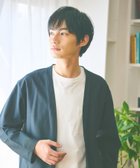 【グローバルワーク/GLOBAL WORK / MEN】のリッチクリーンカーデ/580763 人気、トレンドファッション・服の通販 founy(ファニー) ファッション Fashion メンズファッション Fashion for Men おすすめ Recommended / Our Picks カーディガン Cardigan, Knitwear シルク Silk, 100% Silk シルケット Silket, Silky Cotton シンプル Simple, Minimal ジャケット Jacket, Outerwear ツイル Twist, Twisted Detail 羽織 Haori, Light Jacket thumbnail グリーン78|ID: prp329100004963133 ipo3291000000037232358