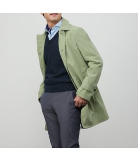 【ニューヨーカー/NEWYORKER / MEN】の【撥水・ストレッチ】スパンライクタイプライター ステンカラーコート 人気、トレンドファッション・服の通販 founy(ファニー) ファッション Fashion メンズファッション Fashion for Men 春 Spring ショート Short, Short Length シンプル Simple, Minimal ジャケット Jacket, Outerwear ストレッチ Stretch, Stretchy Fabric 無地 Plain, Solid Color S/S・春夏 SS, Spring/Summer, Warm Season 夏 Summer エレガント 上品 Elegant |ID:prp329100004963138