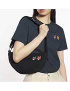【メゾン キツネ/MAISON KITSUNE / MEN】のDOUBLE FOX HEAD BUMBAG 人気、トレンドファッション・服の通販 founy(ファニー) ファッション Fashion メンズファッション Fashion for Men バッグ Bags 春 Spring コレクション Collection, Seasonal Line ツイル Twist, Twisted Detail パッチ Patch, Appliqué フロント Front, Front Design ポケット Pocket, Pocket Detail ラップ Wrap, Wrap Design S/S・春夏 SS, Spring/Summer, Warm Season 夏 Summer 旅行 Travel thumbnail ANTHRACITE|ID: prp329100004963145 ipo3291000000037232418