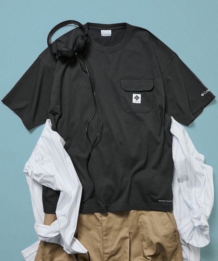 【フリークスストア/FREAK'S STORE】のColumbia×FREAK S STORE/コロンビア 別注 インペリアルパーク クルーネック ポケットTシャツ【限定展開】 インテリア・キッズ・メンズ・レディースファッション・服の通販 founy(ファニー) 　ファッション　Fashion　メンズファッション　Fashion for Men　アウトドア　Outdoor Clothing　インナー　Innerwear　カーゴパンツ　Cargo Pants, Utility Pants　吸水　Absorbent, Quick-Dry　ショーツ　Shorts, Short Pants　デニム　Denim, Jeans Material　トレンド　Trend, Trending Now　定番　Standard, Basic Item　人気　Popular, Best Seller　バランス　Balance, Style Balance　ビッグ　Big, Oversized　フィット　Fit, Slim Fit　フラップ　Flap, Flap Pocket　ボトム　Bottoms, Lower Wear　ポケット　Pocket, Pocket Detail　別注　Limited Edition, Custom Order　リラックス　Relax, Relaxed Fit　ワイド　Wide, Wide Fit　ワンポイント　One Point, Statement Accent　S/S・春夏　SS, Spring/Summer, Warm Season　おすすめ　Recommended / Our Picks　夏　Summer　2026年　2026　2026春夏・S/S　Spring/Summer 2026 SS26　Coal-048|ID: prp329100004963146 ipo3291000000037232422