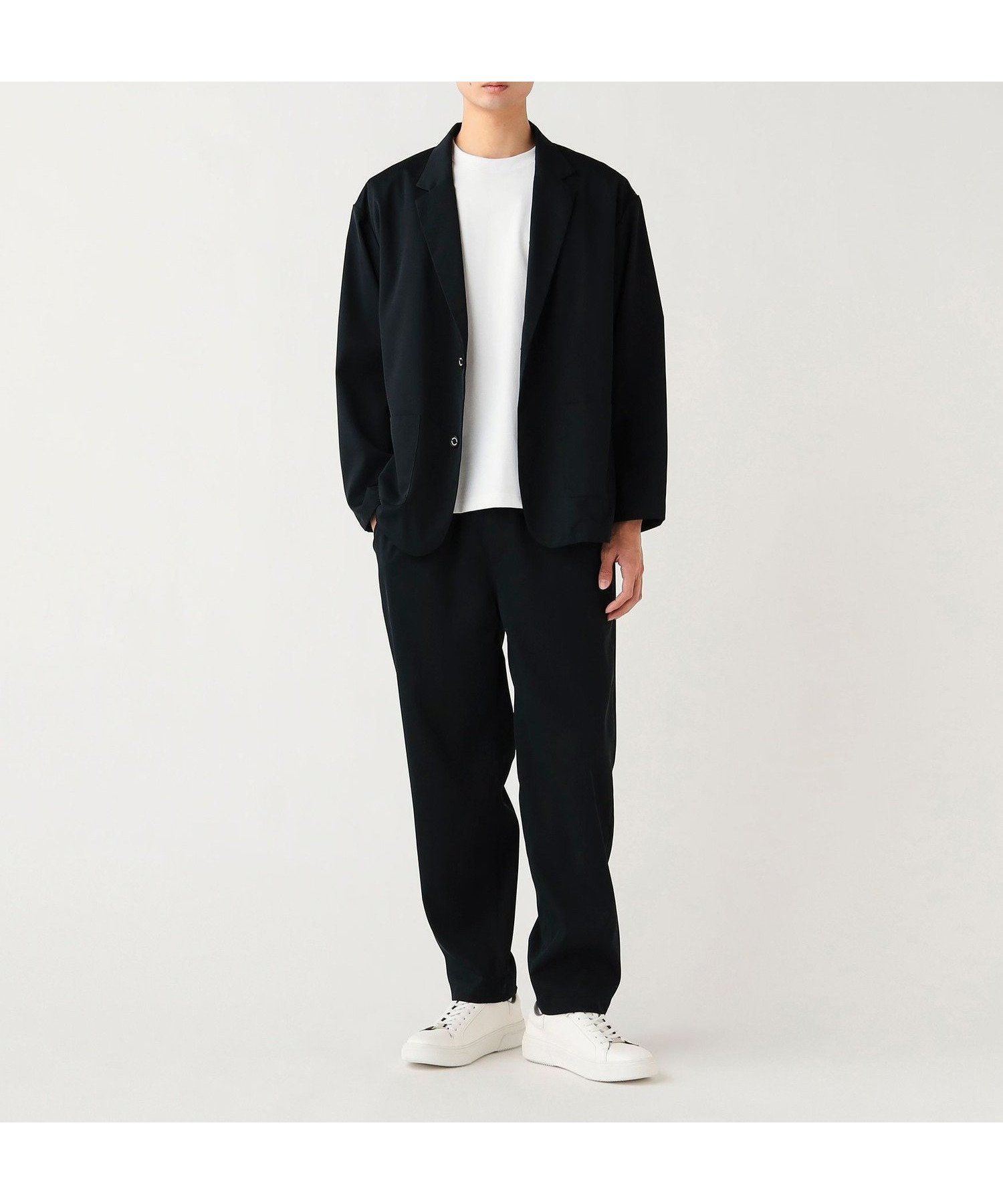 【ビームス ハート/BEAMS HEART / MEN】のコットンライク ポリツイル ジャケット パンツ(セットアップ)(吸水速乾・接触冷感) インテリア・キッズ・メンズ・レディースファッション・服の通販 founy(ファニー) 　ファッション　Fashion　メンズファッション　Fashion for Men　ボトムス　Bottoms　吸水　Absorbent, Quick-Dry　ジャケット　Jacket, Outerwear　スウェット / スエット　Sweatshirt, Sweatwear　セットアップ　Set-Up, Coordinated Outfit　ツイル　Twist, Twisted Detail　フィット　Fit, Slim Fit　リラックス　Relax, Relaxed Fit　ルーズ　Loose, Oversized　レギュラー　Regular, Standard Fit　NAVY|ID: prp329100004963154 ipo3291000000037232448