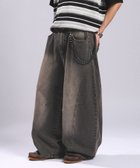 【レイジブルー/RAGEBLUE / MEN】のヴィンテージ加工/3Dカーブバレルデニムパンツ ブラック09|ID: prp329100004963157 ipo3291000000037232458