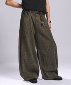 【レイジブルー/RAGEBLUE / MEN】のヴィンテージ加工/3Dカーブバレルデニムパンツ ブラウン50|ID: prp329100004963157 ipo3291000000037232459