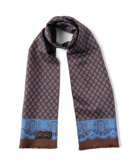 【ビームス/BEAMS / MEN】のSilk Stole Geometric Print 人気、トレンドファッション・服の通販 founy(ファニー) ファッション Fashion メンズファッション Fashion for Men シルク Silk, 100% Silk スカーフ Scarf, Neckwear ペイズリー Paisley, Ethnic Pattern エレガント 上品 Elegant |ID:prp329100004963169