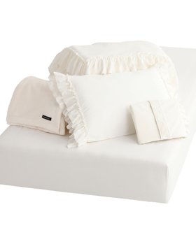 【フランフラン/Francfranc / MEN】のかんたん寝具セット プラス フリル セミダブル 6点セット 新生活 まくら 布団 人気、トレンドファッション・服の通販 founy(ファニー) ファッション Fashion メンズファッション Fashion for Men クッション Cushion, Throw Pillow 抗菌 Antibacterial, Bacteria-Resistant ダブル Double, Double-Breasted フリル Frill, Ruffle ベルベット Velvet, Velvety |ID:prp329100004963186