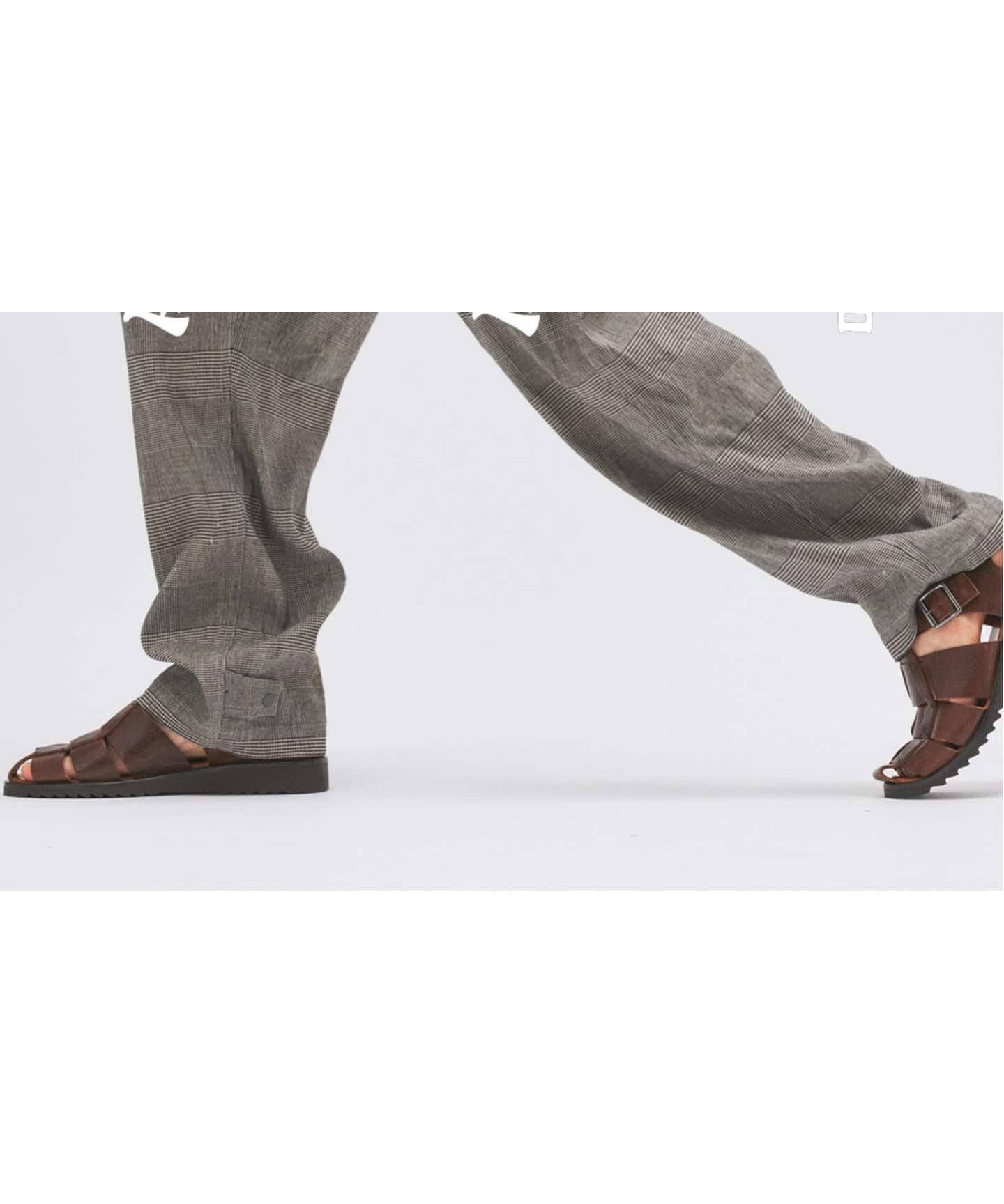 【ジャーナルスタンダード/JOURNAL STANDARD / MEN】の迷迭香 / マンネンロウ 別注 ハーベスト トラウザーズ インテリア・キッズ・メンズ・レディースファッション・服の通販 founy(ファニー) 　ファッション　Fashion　メンズファッション　Fashion for Men　アウトドア　Outdoor Clothing　チェック　Check, Plaid, Tartan　トラベル　Travel, Travel Gear　定番　Standard, Basic Item　バランス　Balance, Style Balance　ベスト　Vest, Waistcoat　別注　Limited Edition, Custom Order　ランニング　Running, Running Wear, Activewear, Jogging　リゾート　Resort, Vacation Style　リネン　Linen, Linen Fabric　リラックス　Relax, Relaxed Fit　グレーA|ID: prp329100004963192 ipo3291000000037232578