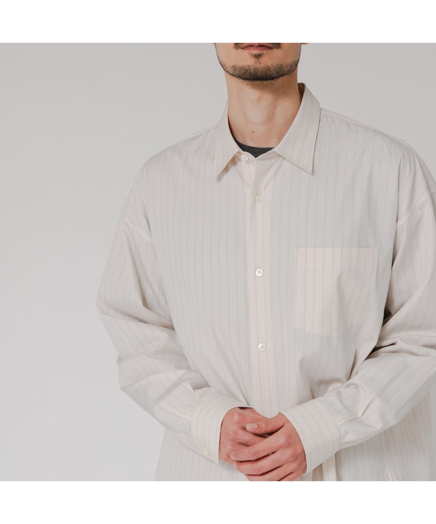 【アーバンリサーチ/URBAN RESEARCH / MEN】のTHOMAS MASON OVER SHIRTS インテリア・キッズ・メンズ・レディースファッション・服の通販 founy(ファニー) 　ファッション　Fashion　メンズファッション　Fashion for Men　2026年　2026　2026春夏・S/S　Spring/Summer 2026 SS26　ドレス　Dress, One-Piece　ラグジュアリー　Luxury, Elegant　ワイド　Wide, Wide Fit　夏　Summer　S/S・春夏　SS, Spring/Summer, Warm Season　ホワイト系その他|ID: prp329100004963204 ipo3291000000037232624