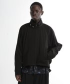 【ハレ/HARE / MEN】のトランジションブルゾン 人気、トレンドファッション・服の通販 founy(ファニー) ファッション Fashion メンズファッション Fashion for Men インナー Innerwear シンプル Simple, Minimal ドレープ Drape, Draping Fabric ハイネック High Neck, Mock Neck ブルゾン Blouson, Bomber Jacket ミリタリー Military, Army Style リラックス Relax, Relaxed Fit エレガント 上品 Elegant 夏 Summer 春 Spring S/S・春夏 SS, Spring/Summer, Warm Season thumbnail ブラック09|ID: prp329100004963206 ipo3291000000037232628