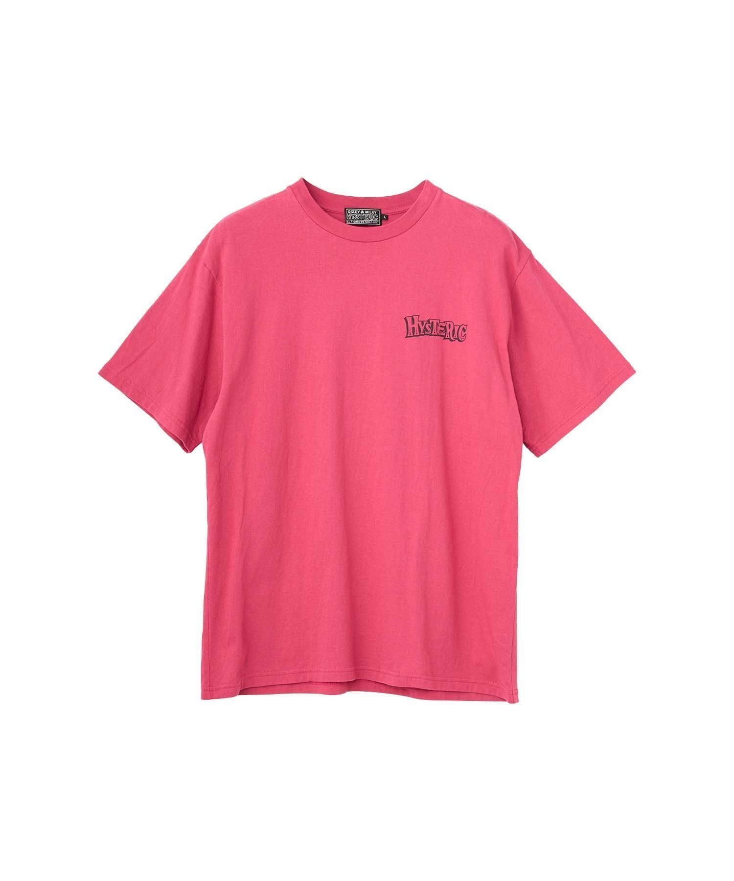 【ヒステリックグラマー/HYSTERIC GLAMOUR / MEN】のSURF BAND Tシャツ インテリア・キッズ・メンズ・レディースファッション・服の通販 founy(ファニー) 　ファッション　Fashion　メンズファッション　Fashion for Men　ウッド　Wooden Design　ピンク|ID: prp329100004963217 ipo3291000000037232663