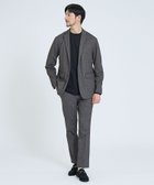 【アバハウス/ABAHOUSE / MEN】の【新型/上下2点セット】ポンチ セットアップ/スーツ ジャケット スラックス 人気、トレンドファッション・服の通販 founy(ファニー) ファッション Fashion メンズファッション Fashion for Men セットアップ Matching Sets エレガント 上品 Elegant 軽量 Lightweight, Ultra Light シンプル Simple, Minimal ジャケット Jacket, Outerwear スマート Smart, Elegant スラックス Slacks, Dress Pants スーツ Suit, Formalwear セットアップ Set-Up, Coordinated Outfit チェック Check, Plaid, Tartan テーパード Tapered, Tapered Pants ドローコード Drawcord, Drawstring Cord 定番 Standard, Basic Item なめらか Smooth, Silky Texture 人気 Popular, Best Seller バランス Balance, Style Balance フィット Fit, Slim Fit フラップ Flap, Flap Pocket ポケット Pocket, Pocket Detail レギュラー Regular, Standard Fit thumbnail グレー|ID: prp329100004963222 ipo3291000000037232685