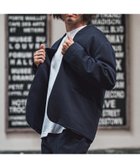 【カンビオ/CAMBIO / MEN】のmj11004- リラックスポンチノーカラージャケット 人気、トレンドファッション・服の通販 founy(ファニー) ファッション Fashion メンズファッション Fashion for Men ジャケット Jacket, Outerwear セットアップ Set-Up, Coordinated Outfit thumbnail Navy|ID: prp329100004963223 ipo3291000000037232691