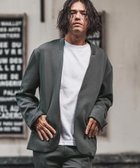 【カンビオ/CAMBIO / MEN】のmj11004- リラックスポンチノーカラージャケット 人気、トレンドファッション・服の通販 founy(ファニー) ファッション Fashion メンズファッション Fashion for Men ジャケット Jacket, Outerwear セットアップ Set-Up, Coordinated Outfit thumbnail Charcoal|ID: prp329100004963223 ipo3291000000037232692