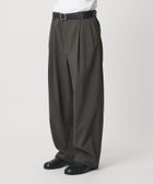 【ビューティ&ユース ユナイテッドアローズ/BEAUTY&YOUTH / UNITED ARROWS / MEN】のRENU TROシリーズ 2P ワイド パンツ -セットアップ対応- 人気、トレンドファッション・服の通販 founy(ファニー) ファッション Fashion メンズファッション Fashion for Men ボトムス Bottoms 春 Spring 秋 Autumn ジャケット Jacket, Outerwear スキッパー Skipper, Open Collar セットアップ Set-Up, Coordinated Outfit ダブル Double, Double-Breasted 定番 Standard, Basic Item 人気 Popular, Best Seller 半袖 Short Sleeve, Half Sleeve リラックス Relax, Relaxed Fit ワイド Wide, Wide Fit thumbnail DK.GRAY|ID: prp329100004963226 ipo3291000000037232708