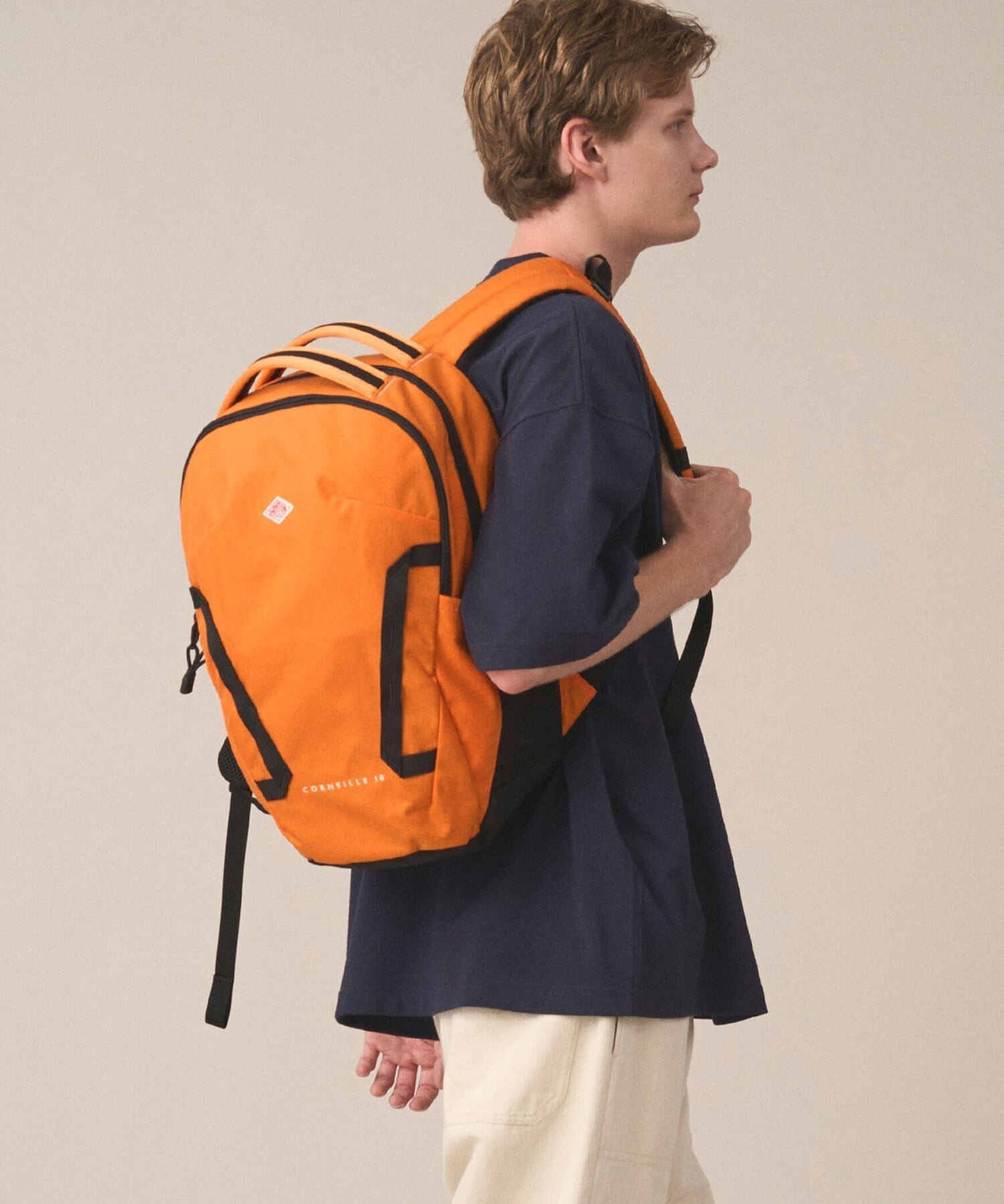 【ビショップ/Bshop / MEN】のコーデュラナイロン バックパック CORNEILLE 18 UNISEX インテリア・キッズ・メンズ・レディースファッション・服の通販 founy(ファニー) 　ファッション　Fashion　メンズファッション　Fashion for Men　軽量　Lightweight, Ultra Light　フランス　France, French　ポケット　Pocket, Pocket Detail　ユニセックス　Unisex, Genderless　リュック　Backpack, Rucksack　ワーク　Workwear, Utility Style　ORANGE|ID: prp329100004963229 ipo3291000000037232716