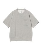 【ビームス/BEAMS / MEN】のLOOPWHEELER / 別注 Extra Light Short Sleeve Sweat 人気、トレンドファッション・服の通販 founy(ファニー) ファッション Fashion メンズファッション Fashion for Men スリーブ Sleeve, Long Sleeve / Short Sleeve パターン Pattern, Design Print ボックス Boxy, Box Shape ポケット Pocket, Pocket Detail 別注 Limited Edition, Custom Order 半袖 Short Sleeve, Half Sleeve ミドル Middle Length, Mid Height ビジネス 仕事 通勤 Business / Work / Commuting thumbnail H.GRY|ID: prp329100004963234 ipo3291000000037232728