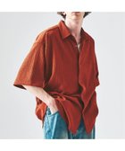 【フォーワンセブン バイ エディフィス/417 by EDIFICE / MEN】のクレープ レギュラーS/Sシャツ 人気、トレンドファッション・服の通販 founy(ファニー) ファッション Fashion メンズファッション Fashion for Men シンプル Simple, Minimal スラックス Slacks, Dress Pants デニム Denim, Jeans Material レギュラー Regular, Standard Fit 夏 Summer S/S・春夏 SS, Spring/Summer, Warm Season thumbnail オレンジ|ID: prp329100004963250 ipo3291000000037232827