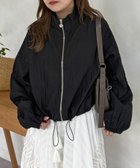 【シーピーシーエム/CPCM】の段々シャーリングブルゾン 大人の最旬トレンドファッション＆コーディネート founy(ファウニー) ファッション Fashion レディースファッション Fashion for Women アウター Coat / Outerwear Collection ブルゾンジャケット・スポーティアウター Blouson Jackets カーゴパンツ Cargo Pants, Utility Pants キャミワンピース Cami Dress, Slip Dress コンパクト Compact, Small Size シャーリング Shirring, Ruched ドローコード Drawcord, Drawstring Cord ブルゾン Blouson, Bomber Jacket 夏 Summer thumbnail ブラック|ID: prp329100004963256 ipo3291000000037232852